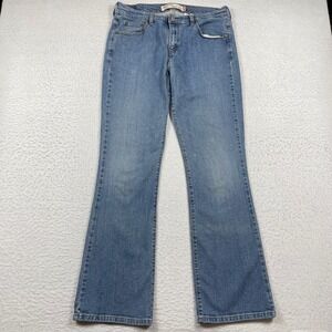 Levis 515 Jeans Womens 12L Long Blue Nouveau Boot Cut Medium Wash Stretch Denim